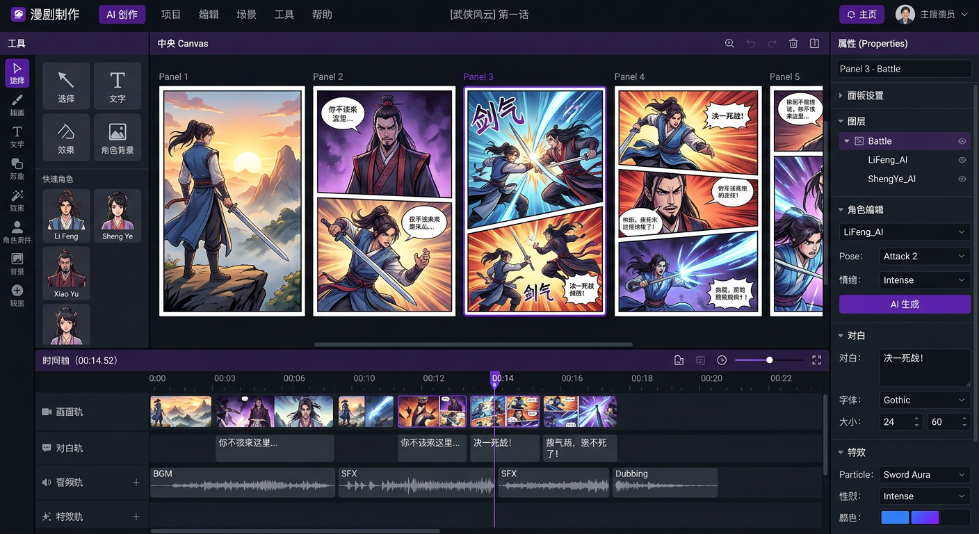 精品漫剧制作